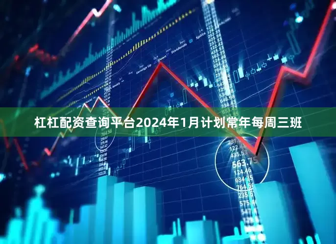 杠杠配资查询平台2024年1月计划常年每周三班